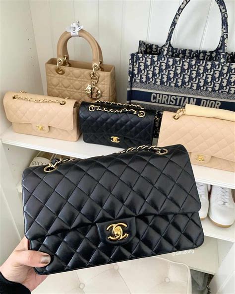 Chanel vs lambskin bag